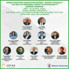 The Role Of Renewable Energy in Sustainibility - Seminar Program